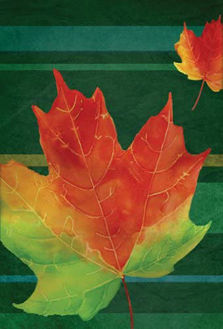 Maple Leaf Flag Garden Flag