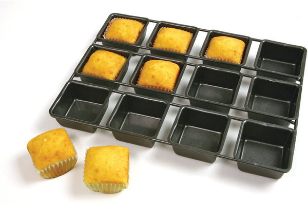 Norpro Nonstick Linking Square Cupcake Pan