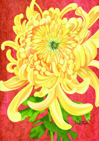 Chrysanthemum Large Flag