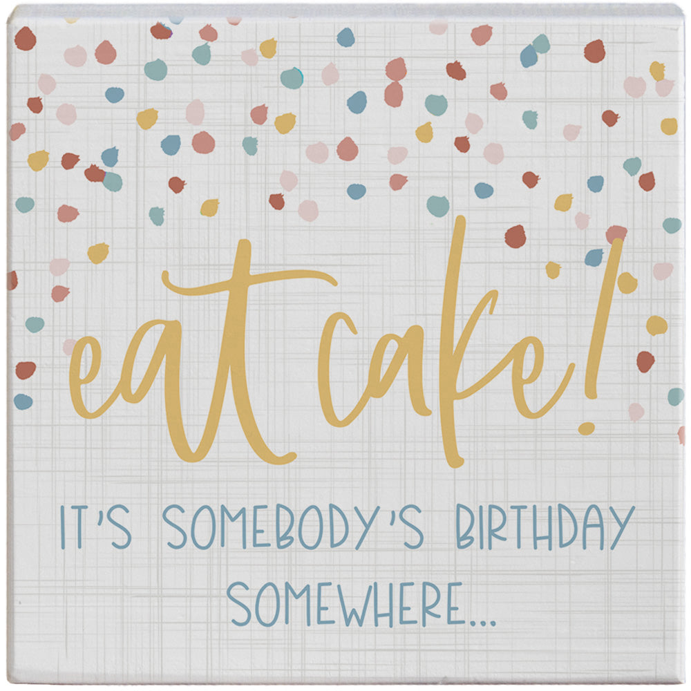 Eat Cake! Gift-A-Block Greeting