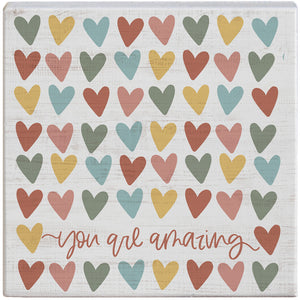 You Are Amazing Gift-A-Block Greeting