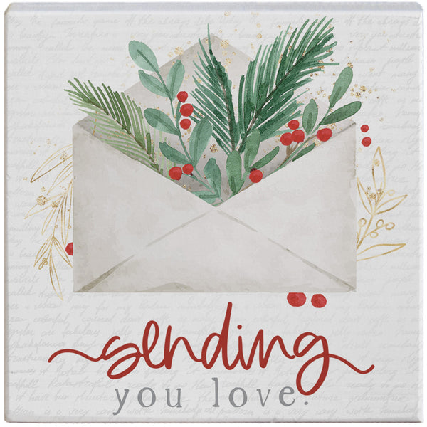 Sending You Love Gift-A-Block Greeting