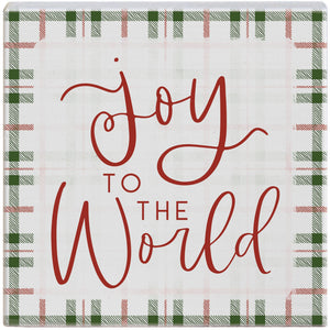 Joy To The World Gift-A-Block Greeting