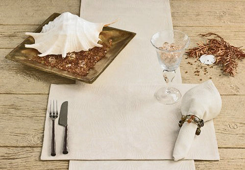 Split P Beach Comber Jacquard Seashells & Starfish Placemats Set of 4