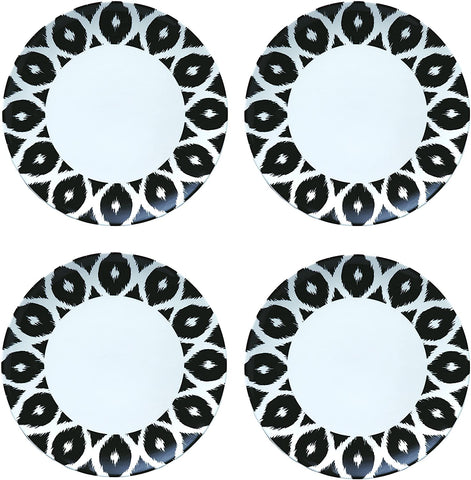 Split P Bella Ikat Dinner Plate Set of 4