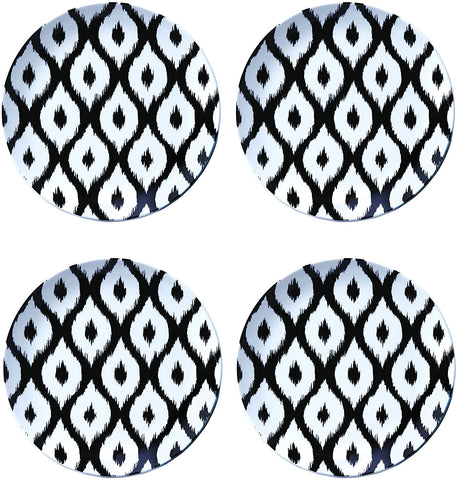 Split P Bella Ikat Salad Plate Set of 4