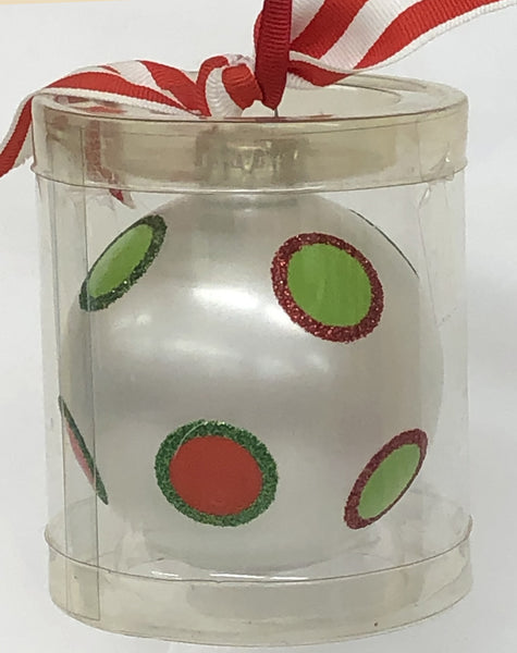 Ganz 3" Teacher Glass Christmas Ornament